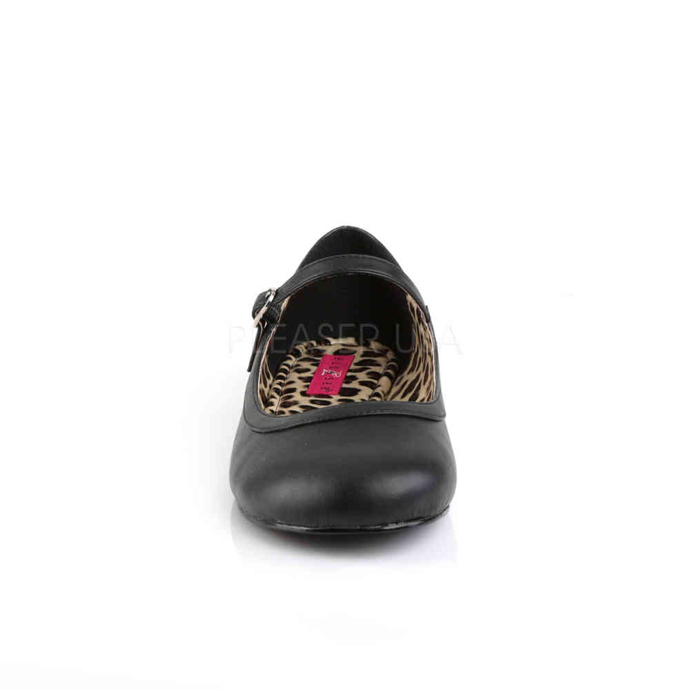 Pleaser Pink Label - ANNA02 Ballerina - Pole dance schuhe - Schwarz